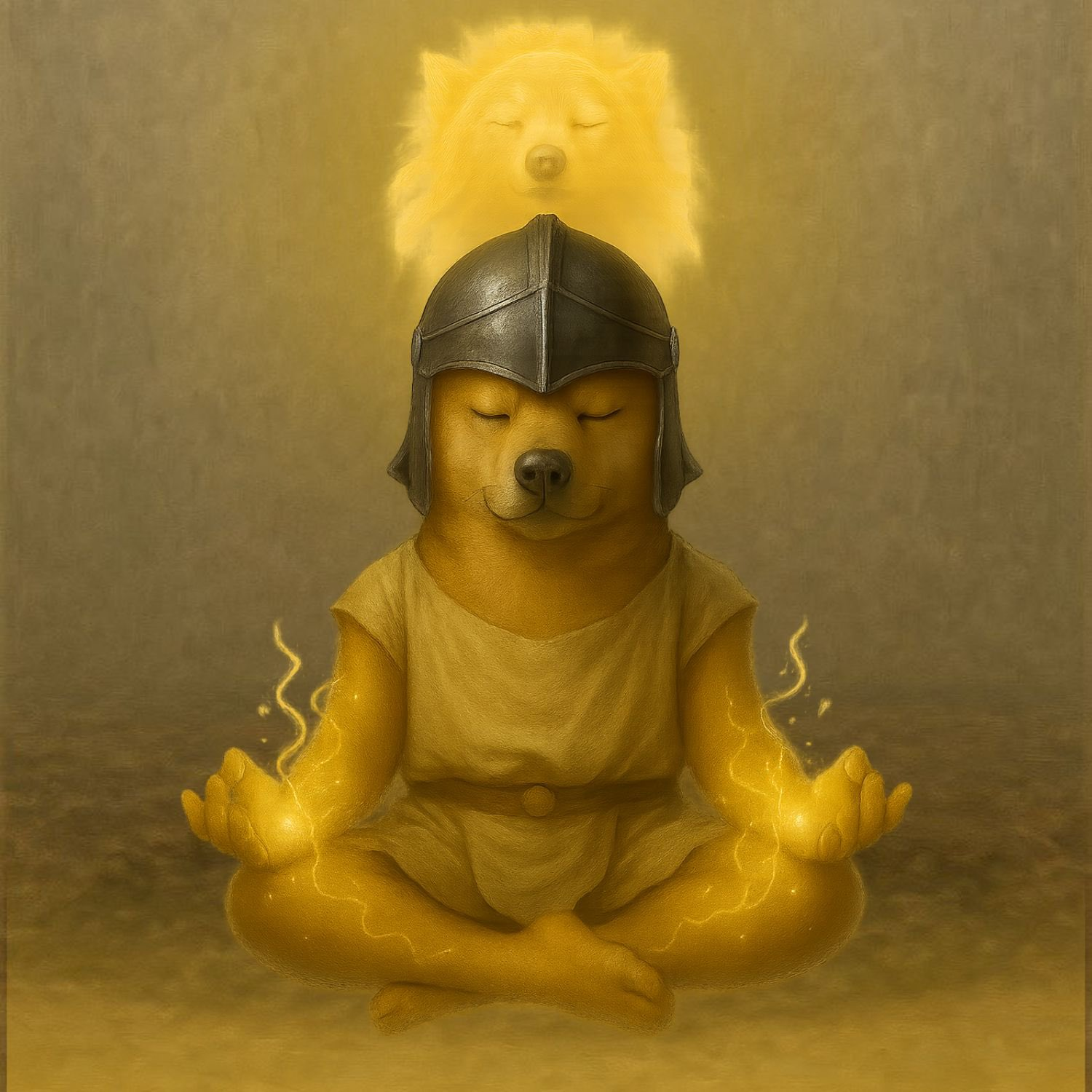 Golden Aura Dog